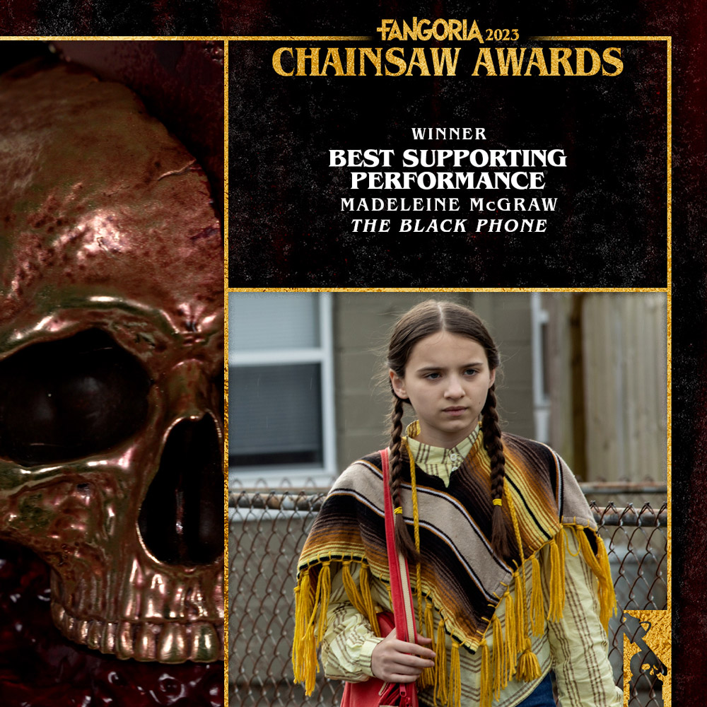 Winners FANGORIA Chainsaw Awards